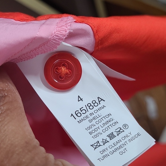 Kate Spade Colorblock Poplin Dress - Picture 7 of 8